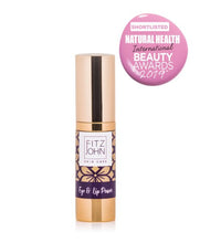 Load image into Gallery viewer, Fitzjohn Skin Care Eye and Lip Power with Natural Health International Beauty Awards 2019 Shortlisted Badge
